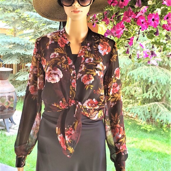 KUT FROM THE KLOTH, Long sleeve floral blouse - Picture 7 of 11